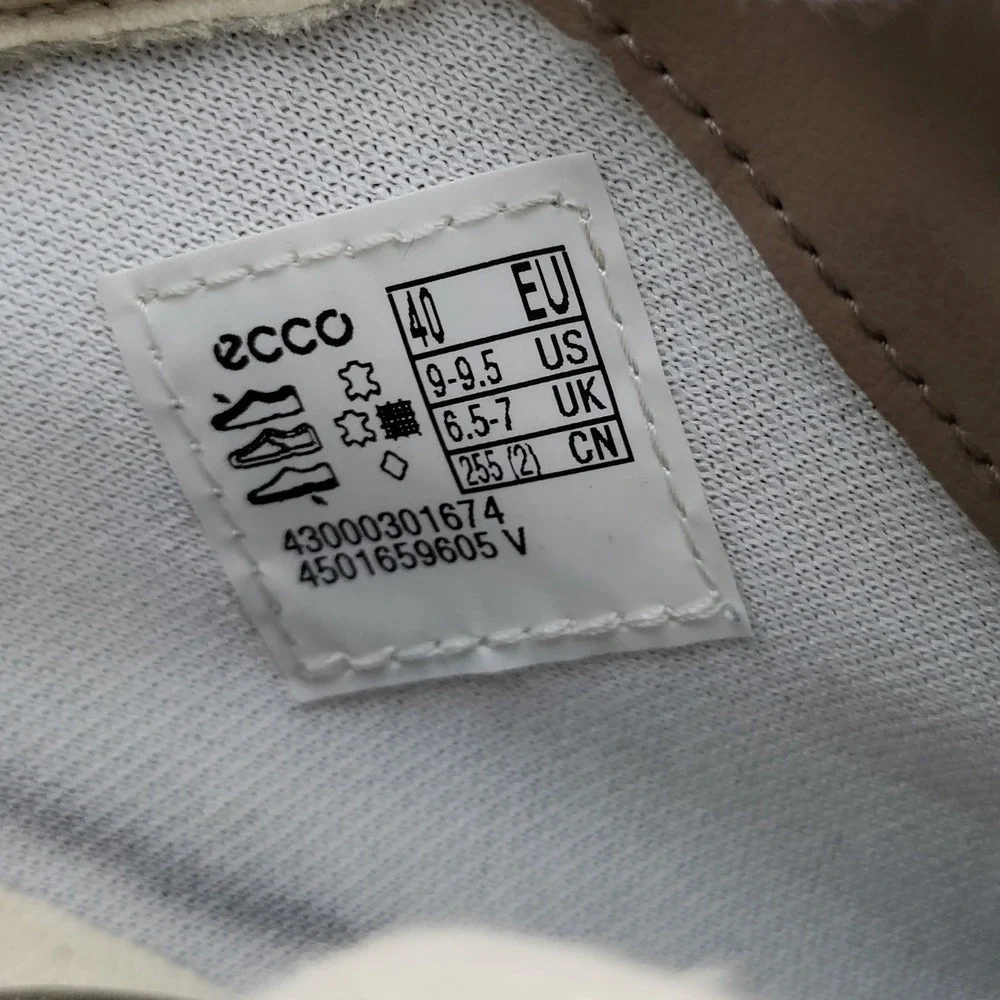 ECCO Soft 7 Mens  Brown Leather Low Top Sneakers 43000301674 Size 40‎ 9-9.5